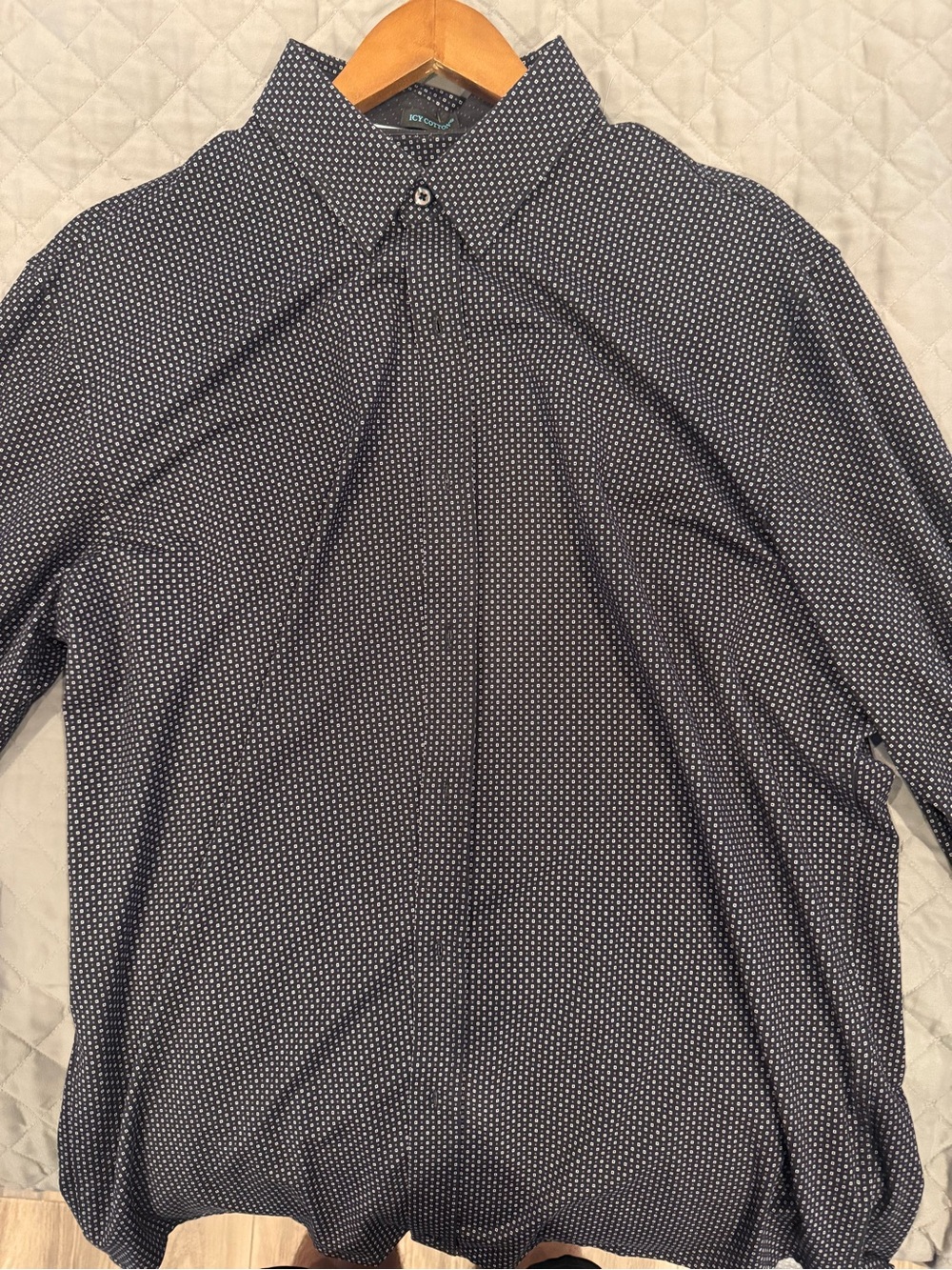 Buttercloth with ICY COTTON Button-Down Shirt